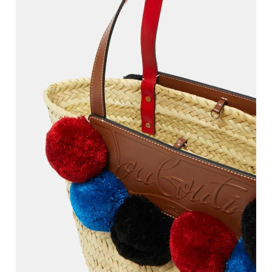 Christian Louboutin Loubishore Embellished Basket Bag 2 Christian Louboutin Loubishore Embellished Basket Bag - Image 2