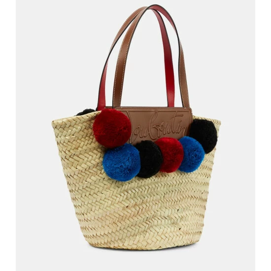 Christian Louboutin Loubishore Embellished Basket Bag 3 Christian Louboutin Loubishore Embellished Basket Bag - Image 3