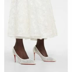 Christian Louboutin Kate Draperia 85 Sequined Pumps -Christian Louboutin Sales unnamed file 1545