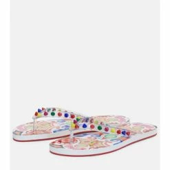 Christian Louboutin Loubi Flip Spikes Thong Sandals -Christian Louboutin Sales unnamed file 1555