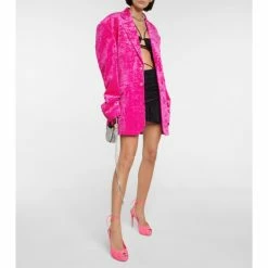 Christian Louboutin Lace Up NVP Suede Peep-toe Pumps