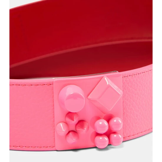 Christian Louboutin Carasky Embellished Leather Belt 2 Christian Louboutin Carasky Embellished Leather Belt - Image 2