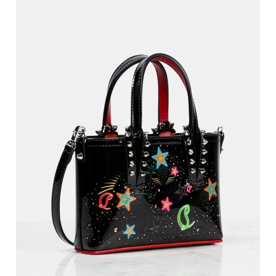 Christian Louboutin Cabata Mini Embellished Leather Tote Bag 3 Christian Louboutin Cabata Mini Embellished Leather Tote Bag - Image 3