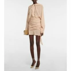 Christian Louboutin Lace Up Kate Leather Pumps