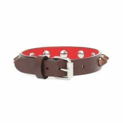 Christian Louboutin Loubilink Studded Leather Bracelet