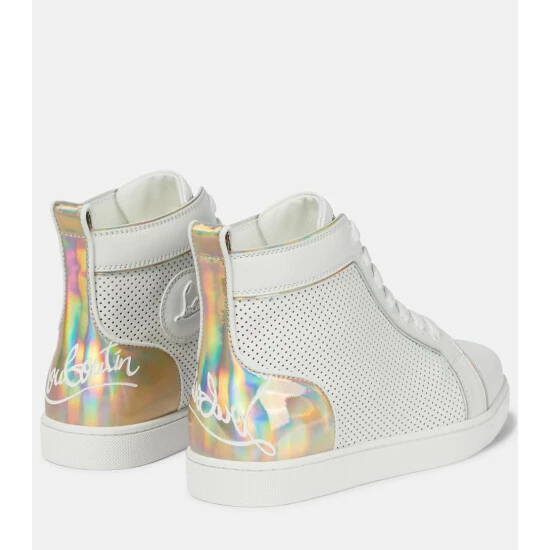 Christian Louboutin Fun Louis Leather Sneakers 2 Christian Louboutin Fun Louis Leather Sneakers - Image 2