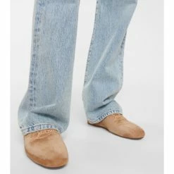 Christian Louboutin Navy Coolito Donna Suede Slippers -Christian Louboutin Sales unnamed file 1656