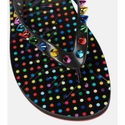 Christian Louboutin Loubi Flip Spikes Donna Thong Sandals 9 Christian Louboutin Loubi Flip Spikes Donna Thong Sandals -Christian Louboutin Sales unnamed file 1676