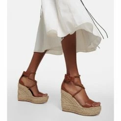 Christian Louboutin Chocazeppa Leather Wedge Espadrilles -Christian Louboutin Sales unnamed file 169