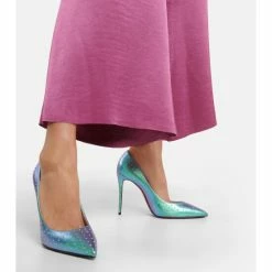 Christian Louboutin Kate 100 Embellished Leather Pumps 7 Christian Louboutin Kate 100 Embellished Leather Pumps -Christian Louboutin Sales unnamed file 1696