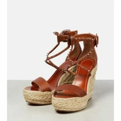 Christian Louboutin Chocazeppa Leather Wedge Espadrilles -Christian Louboutin Sales unnamed file 170