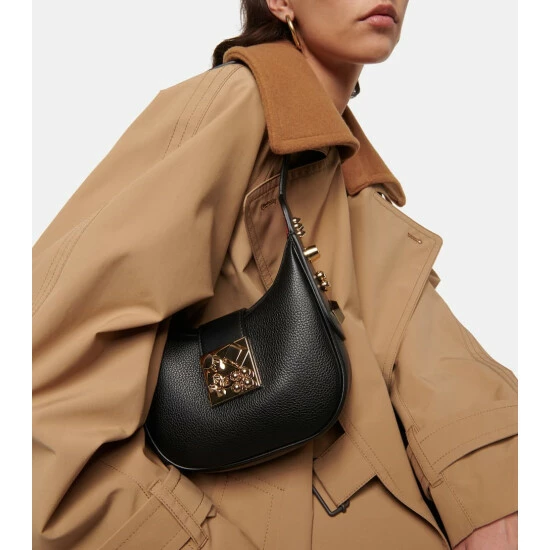 Christian Louboutin Carasky Mini Leather Shoulder Bag 1 Christian Louboutin Carasky Mini Leather Shoulder Bag