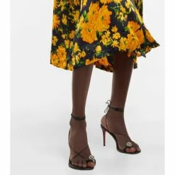 Christian Louboutin Just 85 Leather High Sandals -Christian Louboutin Sales unnamed file 1709