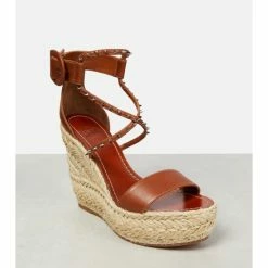 Christian Louboutin Chocazeppa Leather Wedge Espadrilles -Christian Louboutin Sales unnamed file 171