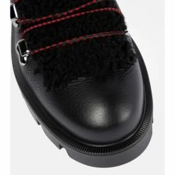 Christian Louboutin Edelvizir Shearling-lined Leather Ankle Boots 9 Christian Louboutin Edelvizir Shearling-lined Leather Ankle Boots -Christian Louboutin Sales unnamed file 1718