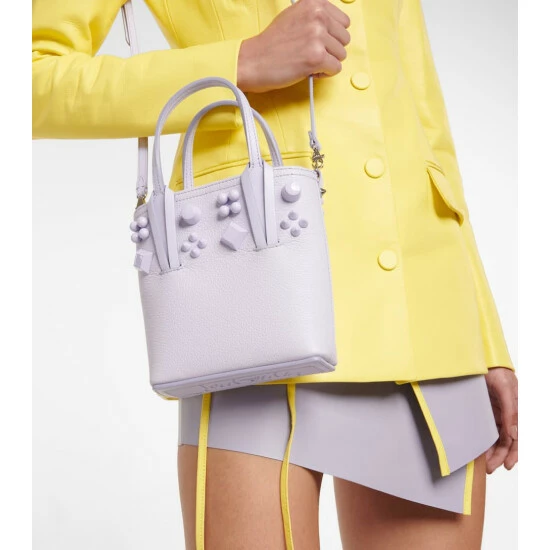 Christian Louboutin Cabata N/S Mini Leather Tote 1 Christian Louboutin Cabata N/S Mini Leather Tote