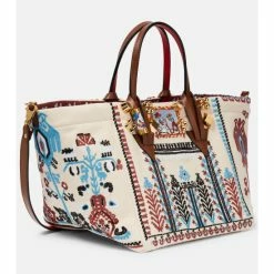 Christian Louboutin Greekaba Small Canvas Tote Bag -Christian Louboutin Sales unnamed file 1773