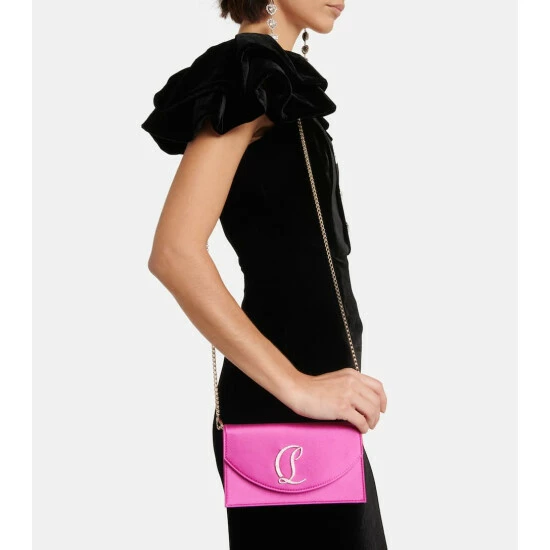 Christian Louboutin Loubi54 Satin Clutch 1 Christian Louboutin Loubi54 Satin Clutch