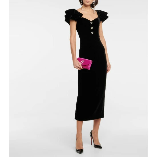 Christian Louboutin Loubi54 Satin Clutch 4 Christian Louboutin Loubi54 Satin Clutch - Image 4