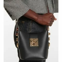 Christian Louboutin Carasky Mini Leather Bucket Bag