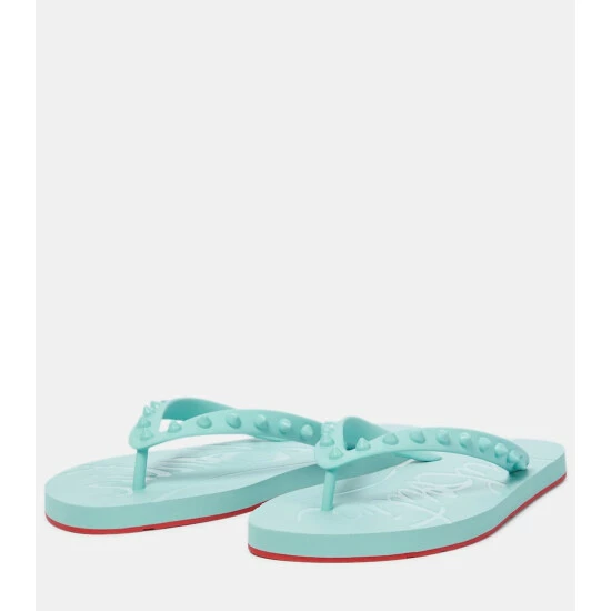 Christian Louboutin Loubi Flip Thong Sandals 4 Christian Louboutin Loubi Flip Thong Sandals - Image 4