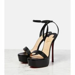 Christian Louboutin Loubi Queen Alta 150 Leather Platform Sandals -Christian Louboutin Sales unnamed file 185