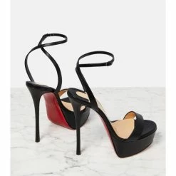 Christian Louboutin Loubi Queen Alta 150 Leather Platform Sandals -Christian Louboutin Sales unnamed file 186