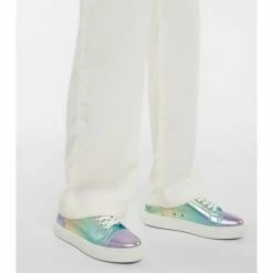 Christian Louboutin Vieirissima Metallic Leather Sneakers -Christian Louboutin Sales unnamed file 1870