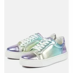 Christian Louboutin Vieirissima Metallic Leather Sneakers -Christian Louboutin Sales unnamed file 1871