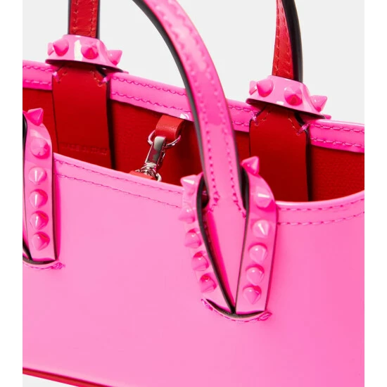 Christian Louboutin Cabata Nano Patent Leather Tote Bag 2 Christian Louboutin Cabata Nano Patent Leather Tote Bag - Image 2