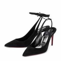 Christian Louboutin Lace Up Kate Suede Pumps -Christian Louboutin Sales unnamed file 1894