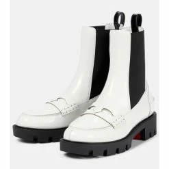 Christian Louboutin Montezu Leather Ankle Boots -Christian Louboutin Sales unnamed file 1908