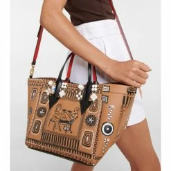 Christian Louboutin Greekaba Small Leather Tote