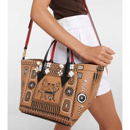Christian Louboutin Greekaba Small Leather Tote 1 Christian Louboutin Greekaba Small Leather Tote