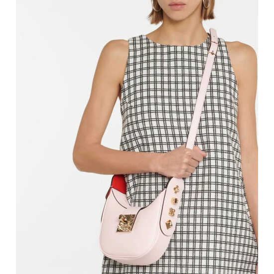 Christian Louboutin Carasky Mini Leather Shoulder Bag 1 Christian Louboutin Carasky Mini Leather Shoulder Bag