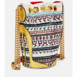 Christian Louboutin Loubiphore Embroidered Bucket Bag -Christian Louboutin Sales unnamed file 1930