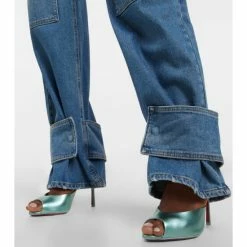 Christian Louboutin Me Dolly Metallic Leather Mules 7 Christian Louboutin Me Dolly Metallic Leather Mules -Christian Louboutin Sales unnamed file 1944