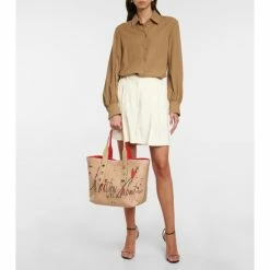 Christian Louboutin Frangibus Small Printed Canvas Tote -Christian Louboutin Sales unnamed file 1950