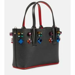 Christian Louboutin Cabata Mini Embellished Leather Tote -Christian Louboutin Sales unnamed file 1957