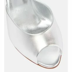 Christian Louboutin Dolly Metallic Leather Mules -Christian Louboutin Sales unnamed file 1982