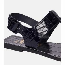 Christian Louboutin Cubongo Croc-effect Leather Thong Sandals -Christian Louboutin Sales unnamed file 1987