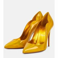 Christian Louboutin Hot Chick 100 Leather Pumps -Christian Louboutin Sales unnamed file 1991