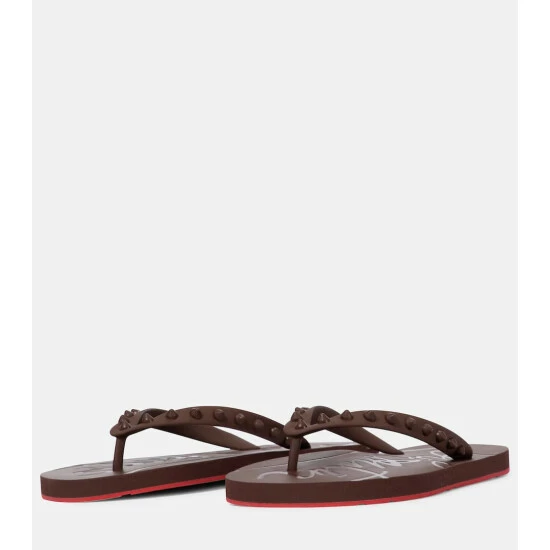 Christian Louboutin Loubi Flip Thong Sandals 4 Christian Louboutin Loubi Flip Thong Sandals - Image 4