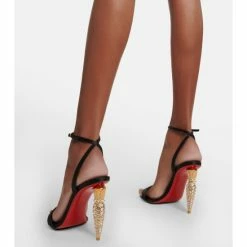 Christian Louboutin Lipstrass Queen Satin Sandals 9 Christian Louboutin Lipstrass Queen Satin Sandals -Christian Louboutin Sales unnamed file 20