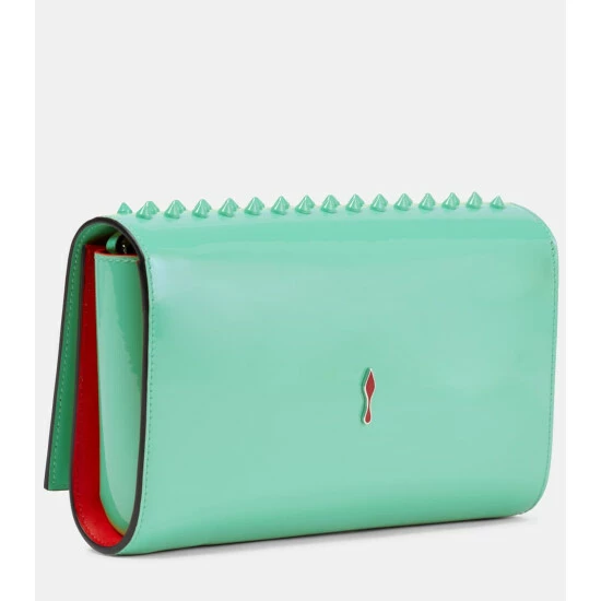Christian Louboutin Paloma Small Embellished Leather Clutch 3 Christian Louboutin Paloma Small Embellished Leather Clutch - Image 3