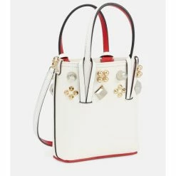 Christian Louboutin Cabata Mini Embellished Leather Tote -Christian Louboutin Sales unnamed file 2021