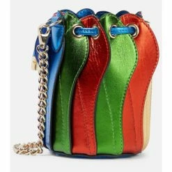 Christian Louboutin Marie Jane Metallic Leather Bucket Bag -Christian Louboutin Sales unnamed file 2035