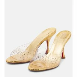 Christian Louboutin Degramule 85 Embellished Mules 8 Christian Louboutin Degramule 85 Embellished Mules -Christian Louboutin Sales unnamed file 204