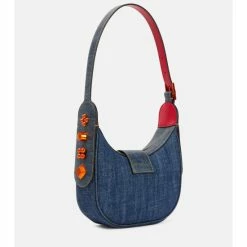 Christian Louboutin Carasky Mini Denim Shoulder Bag -Christian Louboutin Sales unnamed file 2056