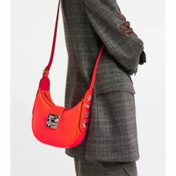 Christian Louboutin Carasky Mini Leather Shoulder Bag